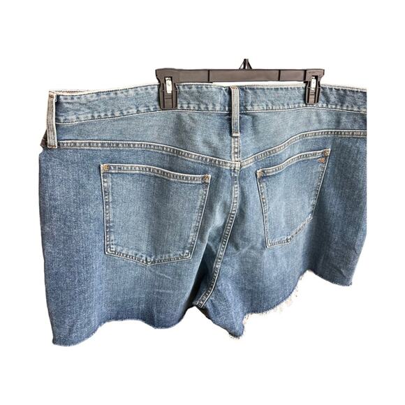 Madewell The Mom Cut Off Jeans Short Size 22 W - Picture 4 of 11
